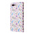 Bronzing Painting RFID Leather Case For iPhone 7 Plus / 8 Plus(Pansies)