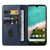 For Xiaomi Mi A3 Magnetic Closure Leather Phone Case(Blue)