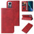 For Xiaomi 12 Pro Dimensity Magnetic Closure Leather Phone Case(Red)