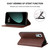 For Xiaomi 12S Pro Magnetic Closure Leather Phone Case(Brown)