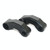 SF-YSZ-2 Mirror Code Motorcycle Modification Aluminum Alloy CNC Rearview Extension Bracket Set (Black)