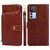 For Xiaomi Redmi K50 Ultra/Xiaomi 12T/Xiaomi 12T Pro Zipper Bag Leather Phone Case(Brown)