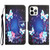 For iPhone 12 / 12 Pro Colored Drawing Leather Phone Case(Butterfly)