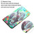 For Xiaomi Poco M4 Pro 5G Colored Drawing Leather Phone Case(Elephant)