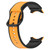 For Samsung Galaxy Watch5 Pro / Watch5 Two-color Silicone Watch Band(Yellow Black) For Samsung Galaxy Watch5 Pro / Watch5 Two-color Silicone Watch Band(Yellow Black)