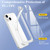 For iPhone 13 mini Crystal Clear Shockproof PC + TPU Protective Case (Transparent)