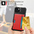 For iPhone 13 mini ZM02 Card Slot Holder Phone Case (Red)