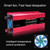 Carmaer US Plug 12V to 110V 1200W Car LCD Display Inverter Household Power Converter