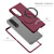 For Samsung Galaxy Z Fold4 Magsafe Magnetic Folding PC Phone Case(Wine Red)