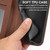 For iPhone 11 Pro Cubic Grid Calf Texture Magnetic Closure Leather Phone Case(Brown)