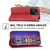 For Xiaomi Redmi 10A Cubic Grid Calf Texture Magnetic Closure Leather Phone Case(Red)