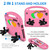 For Lenovo Tab M8 Love Small Palm Holder EVA Tablet Case(Pink)