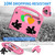 For Lenovo Tab M8 Love Small Palm Holder EVA Tablet Case(Pink)