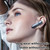 M81 CVC Noise Reduction Unilateral Business Ear-mounted Bluetooth Earphone, Support Siri & One for Two(Gold)