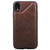 For iPhone XR Shockproof Calf Texture Protective Case with Holder & Card Slots & Frame(Coffee)
