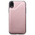 For iPhone XR Shockproof Calf Texture Protective Case with Holder & Card Slots & Frame(Rose Gold)