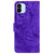 For Xiaomi Redmi A1 Tiger Embossing Pattern Horizontal Flip Leather Phone Case(Purple)