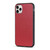 For iPhone 11 Litchi Texture Genuine Leather Folding Protective Case(Red)