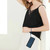 For iPhone 12 Pro Max Side Buckle Double Fold Hand Strap Leather Phone Case(Royal Blue)