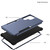 For Samsung Galaxy S22 Ultra 5G TPU + PC Shockproof Phone Case(Royal Blue+Black)