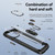 For iPhone 12 Pro Max TPU + PC Lens Protection Phone Case with Ring Holder(Black)