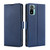 For Xiaomi Redmi Note 11 SE India / Poco M5S 4G Ultra-thin Voltage Side Buckle Horizontal Flip Leather Phone Case(Blue)