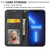 For Xiaomi Redmi Note 12 Pro 5G China Cubic Grid Calf Texture Magnetic Leather Phone Case(Black)