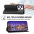 For Xiaomi Redmi Note 12 Pro 5G China Cubic Grid Calf Texture Magnetic Leather Phone Case(Black)
