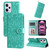 For Xiaomi Redmi Note 12 Pro 5G China Embossed Sunflower Leather Phone Case(Green)