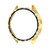 For Samsung Galaxy Watch4 40mm Single Row Diamond Electroplated PC+Tempered Film Watch Case(Gold)