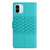 For Xiaomi Redmi A1 Diamond Embossed Skin Feel Leather Phone Case with Lanyard(Blue)