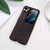 For OPPO Find N2 Flip Crocodile Top Layer Cowhide Leather Phone Case(Coffee)