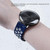 For Google Pixel Watch Two-color Reverse Buckle Silicone Watch Band(Red Black)