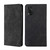 For ZTE Libero 5G III Skin Feel Magnetic Horizontal Flip Leather Phone Case(Black)