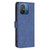 For Xiaomi Redmi 12C Magnetic Buckle Rhombus Texture Leather Phone Case(Blue)