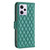 For Xiaomi Redmi Note 12 Pro 5G Global Diamond Lattice Wallet Leather Flip Phone Case(Green)