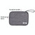 2 PCS Data Cable Storage Box Waterproof Digital Package Charging Earphone Storage Box U Disk Multi-Function Finishing Box(Black)