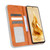 For OPPO Reno9 / Reno9 Pro 5G Magnetic Buckle Retro Texture Leather Phone Case(Brown)
