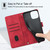 For iPhone 11 Pro Skin-feel Embossed Leather Phone Case(Red)