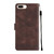 For iPhone 7 Plus / 8 Plus / 6 Plus Skin-feel Embossed Leather Phone Case(Brown)