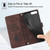 For iPhone 7 Plus / 8 Plus / 6 Plus Skin-feel Embossed Leather Phone Case(Brown)