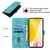 For Xiaomi 12 Lite Skin-feel Embossed Leather Phone Case(Green)