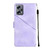 For Xiaomi Redmi Note 11T Pro 5G / 11T Pro+ 5G Skin-feel Embossed Leather Phone Case(Light Purple)