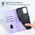 For Xiaomi Redmi Note 11T Pro 5G / 11T Pro+ 5G Skin-feel Embossed Leather Phone Case(Light Purple)