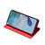 For Xiaomi Redmi 12C 4G Skin Feel Magnetic Horizontal Flip Leather Phone Case(Red)