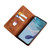 For Xiaomi Redmi 12C 4G Skin Feel Magnetic Horizontal Flip Leather Phone Case(Light Brown)