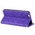 For iPhone 6 Plus Lucky Flowers Embossing Pattern Magnetic Horizontal Flip Leather Case with Holder & Card Slots(Purple)