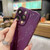 For iPhone 11 Marble Pattern PC Phone Case(White)