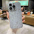 For iPhone 12 Pro Max Marble Pattern PC Phone Case(White)