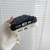 For iPhone 12 3D Cube Weave Texture Skin Feel Phone Case(Purple)